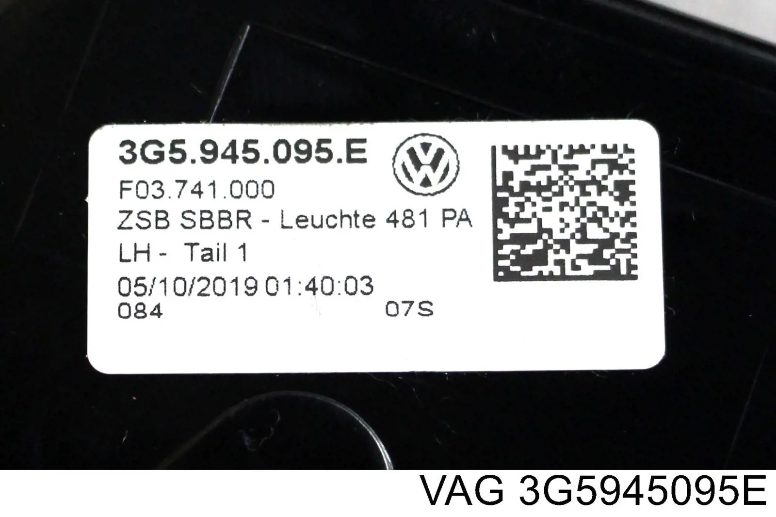 Ліхтар задній VAG 3G5945095H ціна, від 150.51 USD