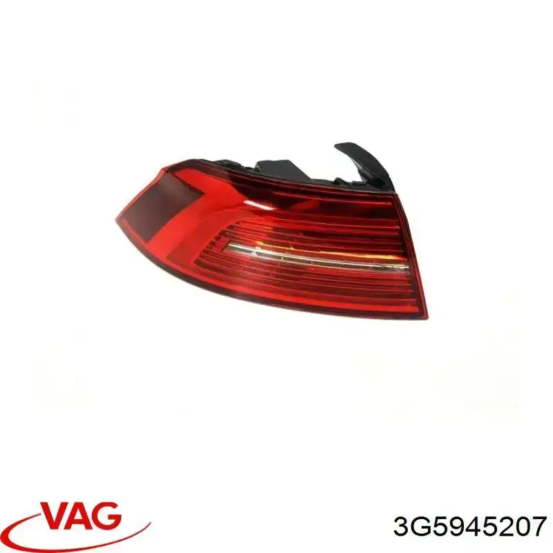 3G5945207 VAG Задній лівий зовнішній ліхтар