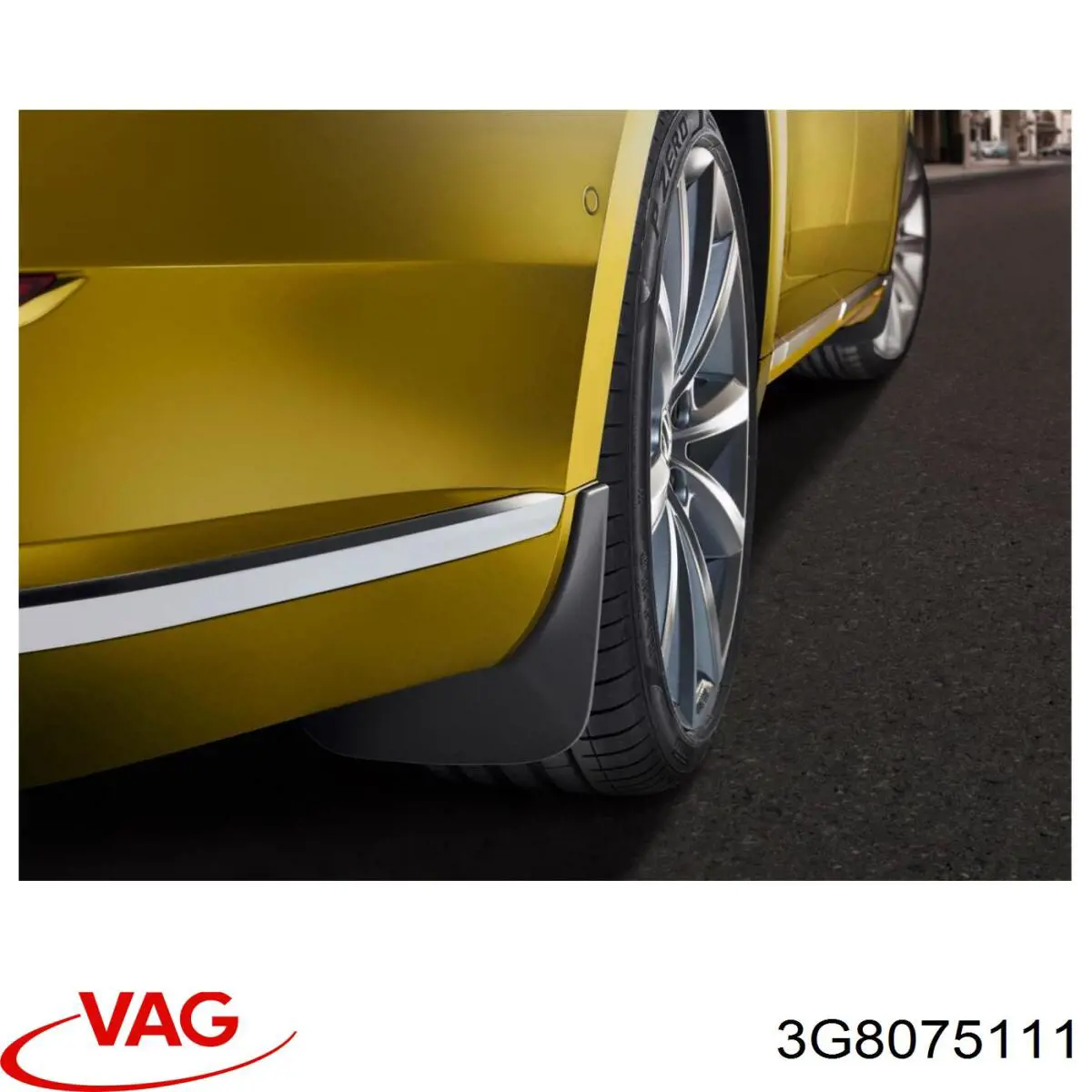 Бризковики передні, комплект VAG 3G8075111 ціна, від 100.91 USD