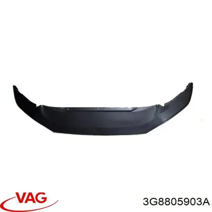 Купити 3G8805903A9B9 VAG Нижня накладка на передній бампер