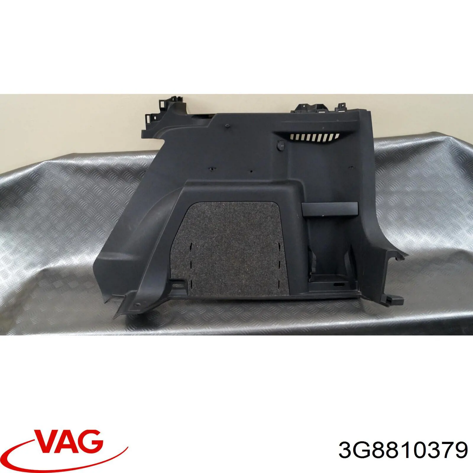 Кронштейн кріплення крила переднього лівого, передній VAG 3G8810379
