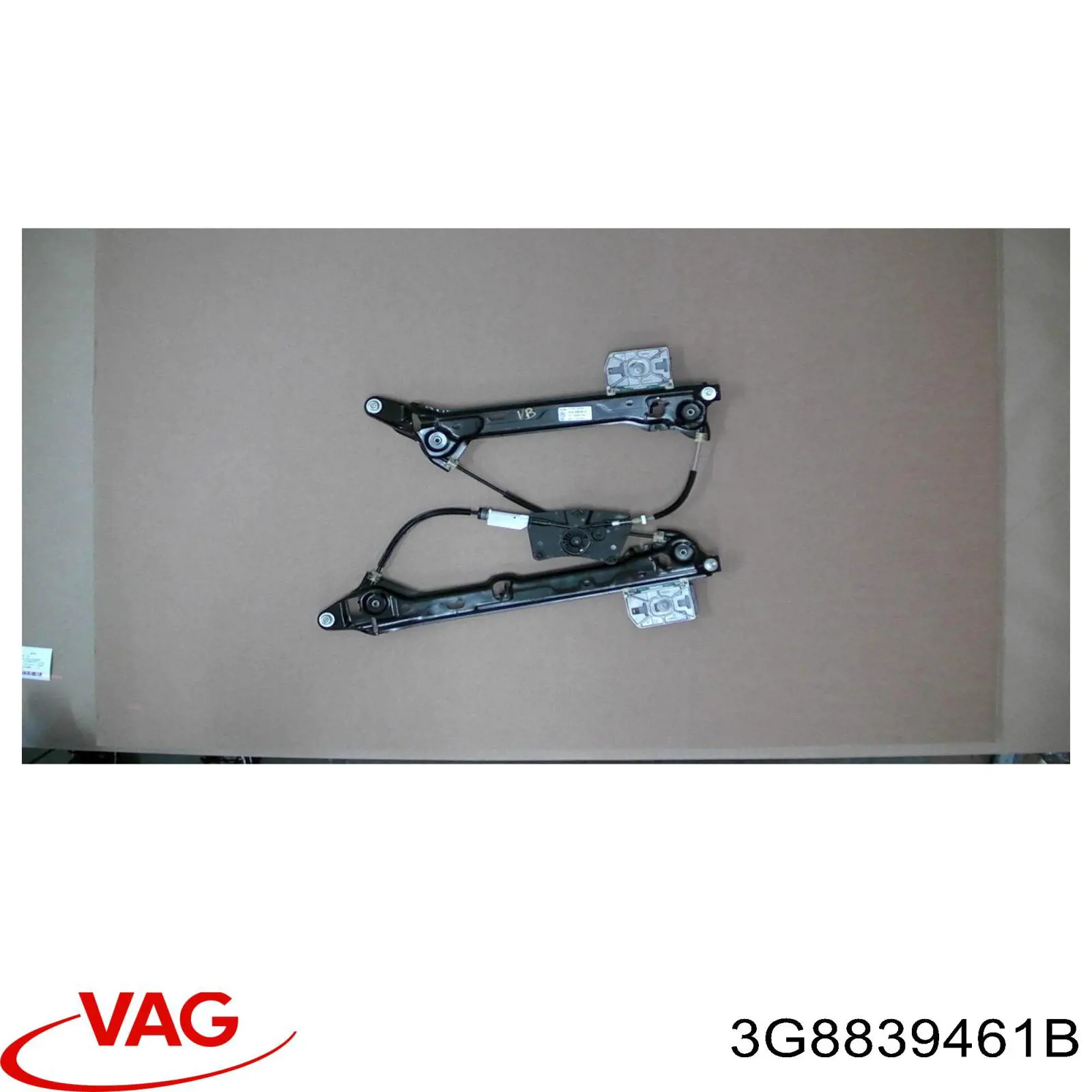 3G8839461B VAG Механізм стеклопод'емника двері задньої, лівої