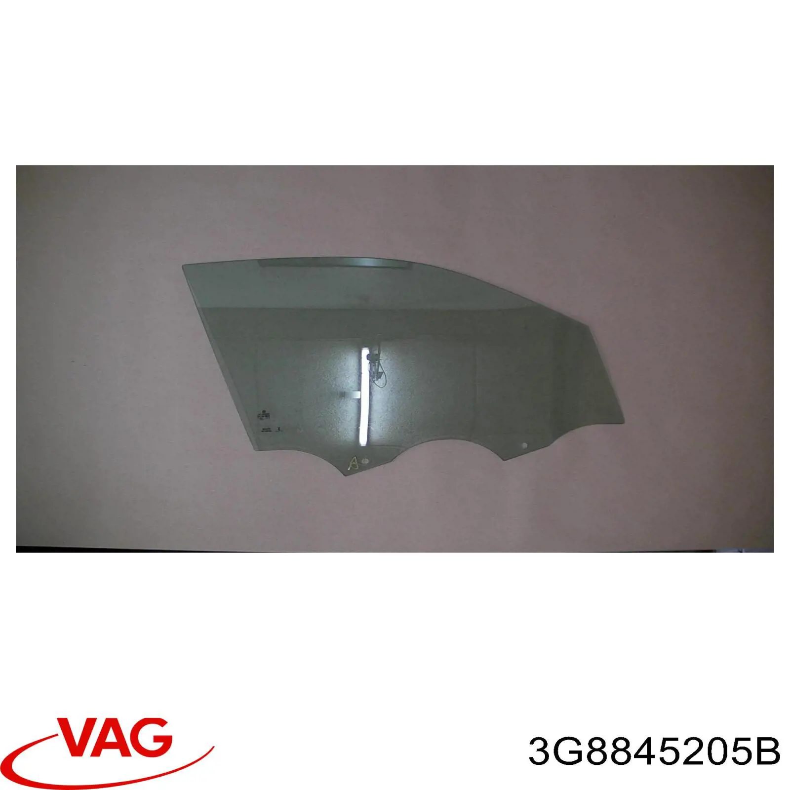 Купити 3G8845205B VAG Скло задньої двері лівої