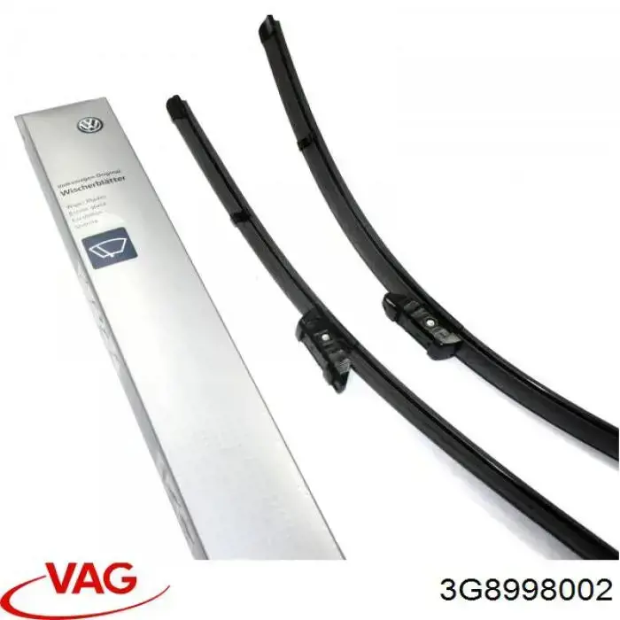 Щітка-двірник лобового скла, комплект з 2-х шт. VAG 3G8998002 ціна, від 30.20 USD