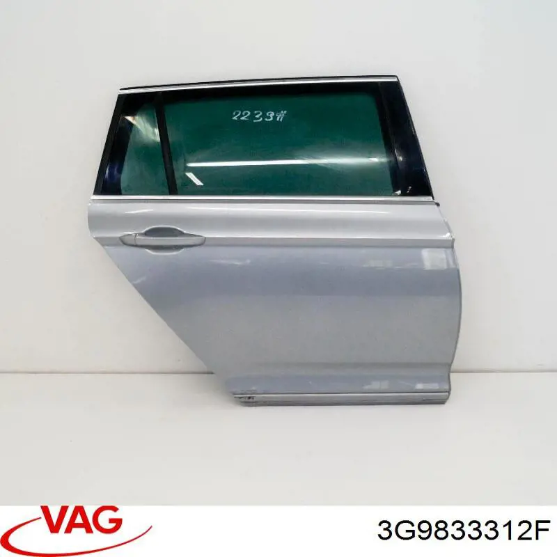 3G9833312F VAG Двері пасажирські задні праві