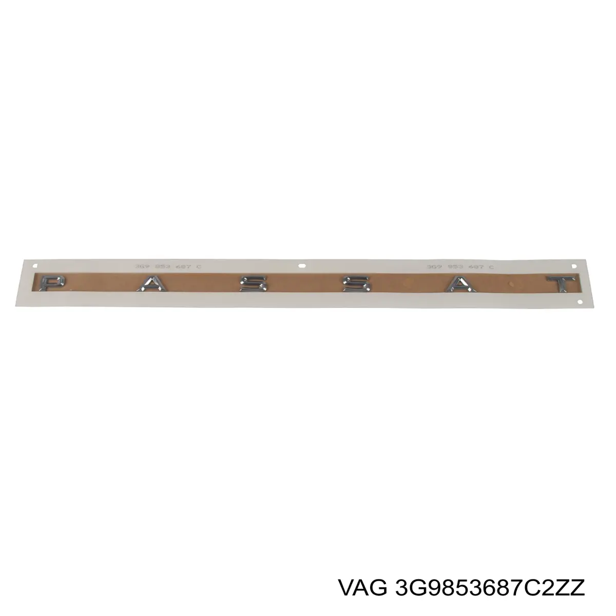 Емблема на кришку багажника, фірм.значок VAG 3G9853687C2ZZ ціна, від 73.19 USD