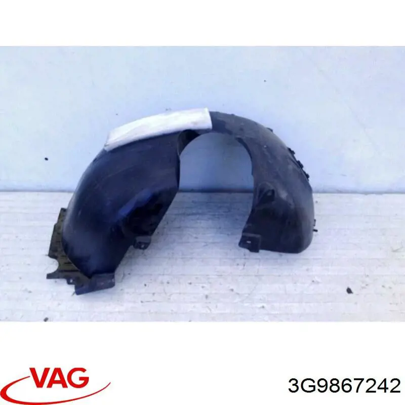 3G9867242 VAG Обшивка стійки кузова внутрішня, задня права