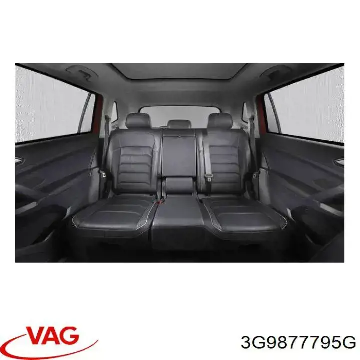 3G9877795G VAG Мотор приводу люка
