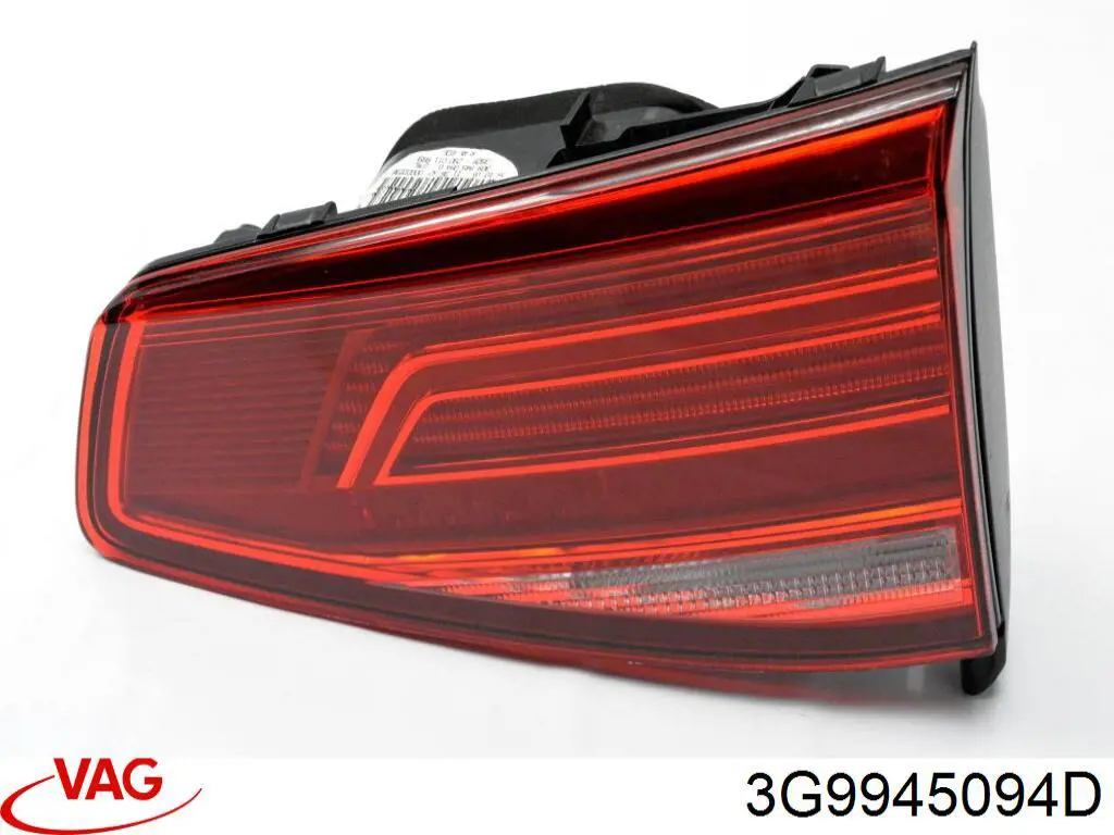 Ліхтар задній правий, внутрішній 3G9945094D VAG