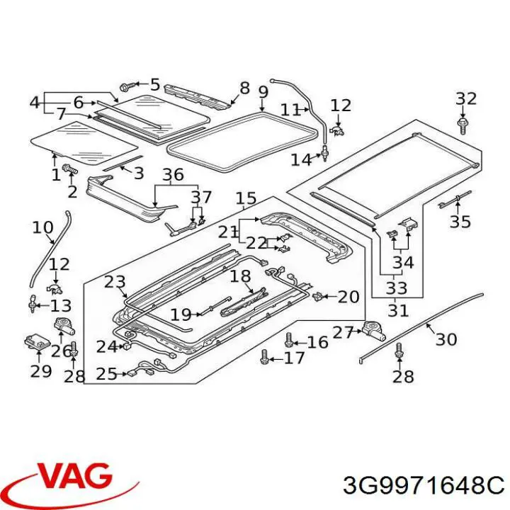 3G9971648C VAG 