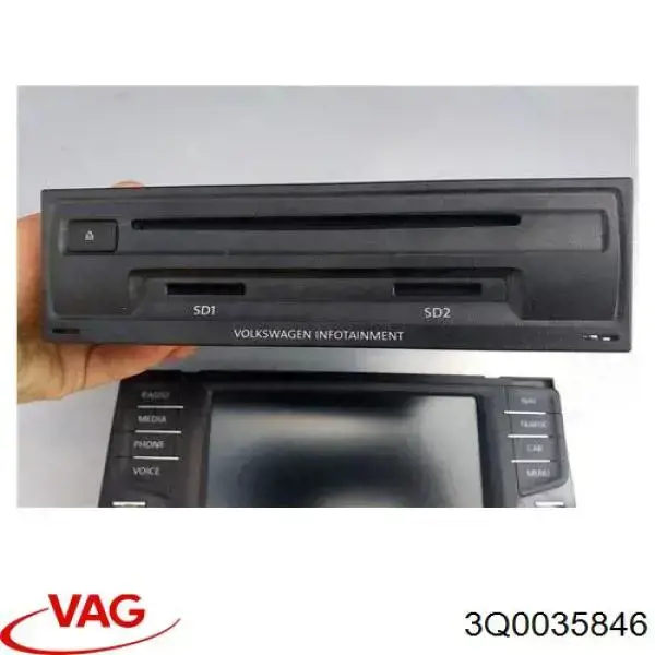 Купити 3Q0035846 VAG Магнітола