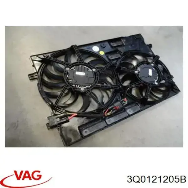 Купити 3Q0121205B VAG Дифузор вентилятора