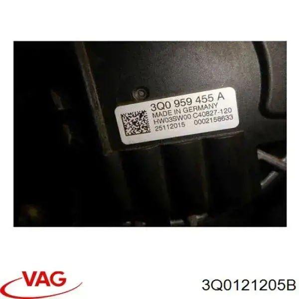 Дифузор (кожух) радіатора охолодження VAG 3Q0121205B ціна, від 158.88 USD