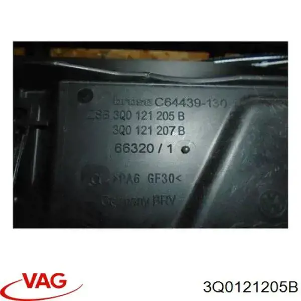 Дифузор (кожух) радіатора охолодження VAG 3Q0121205B ціна, від 161.56 USD