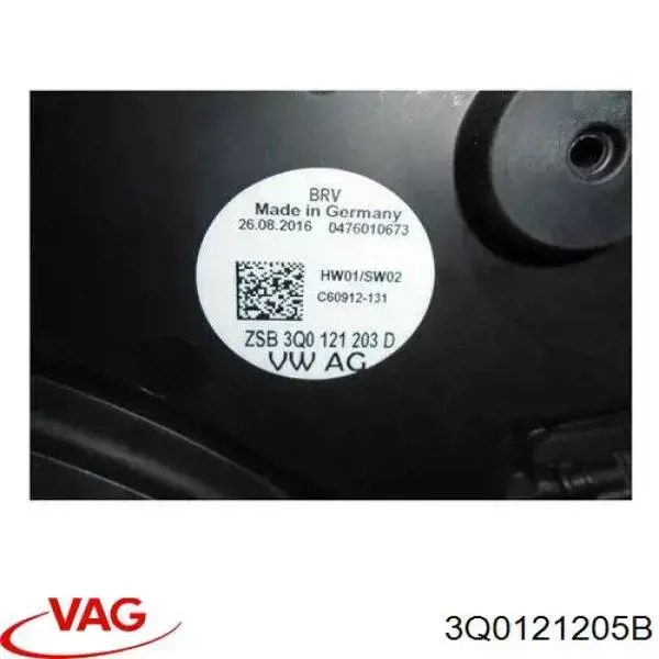 Купити 3Q0121205B VAG Дифузор вентилятора