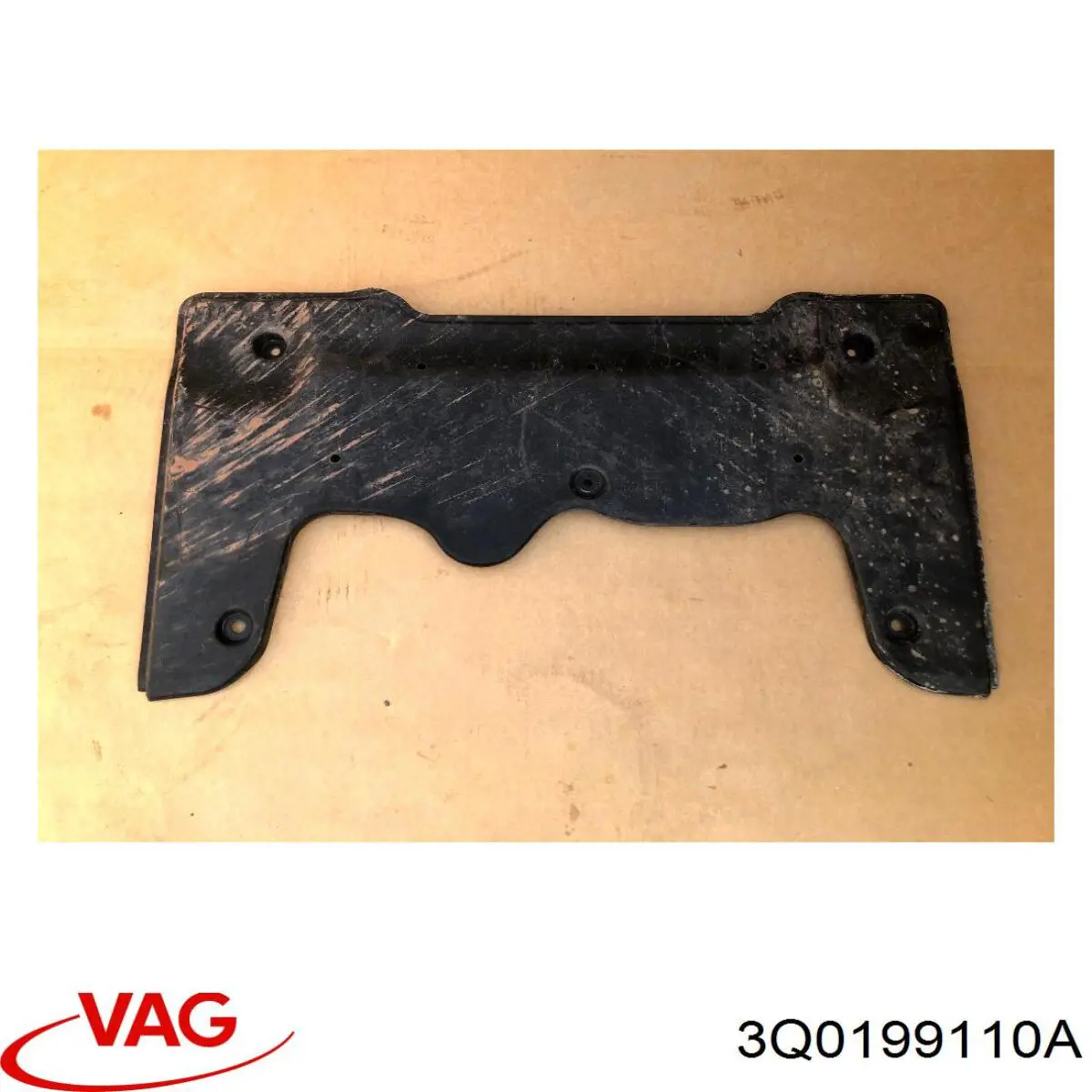 3Q0199110A VAG Захист днища, правий