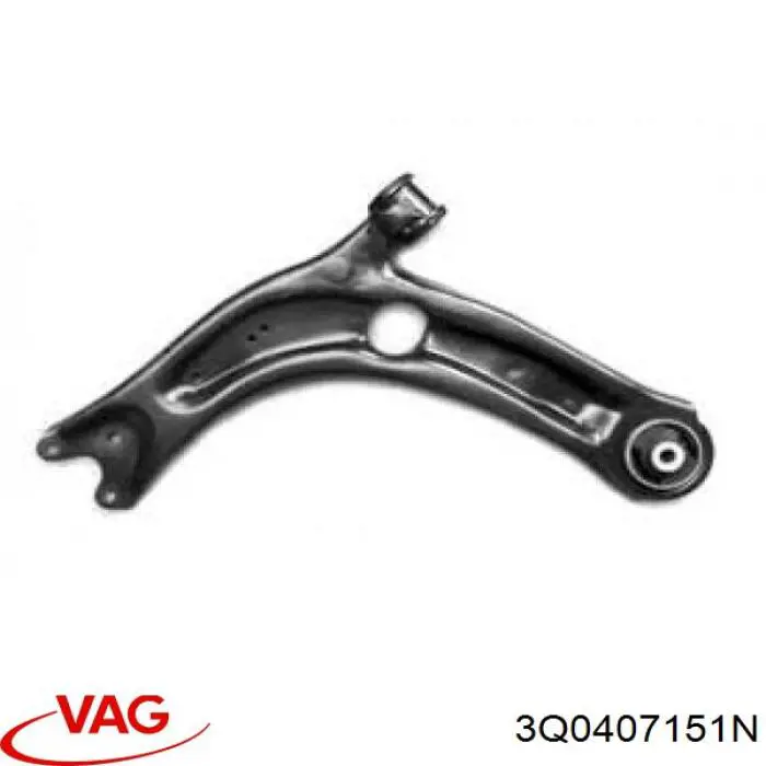Важіль передній лівий VAG 3Q0407151N ціна, від 52.14 USD