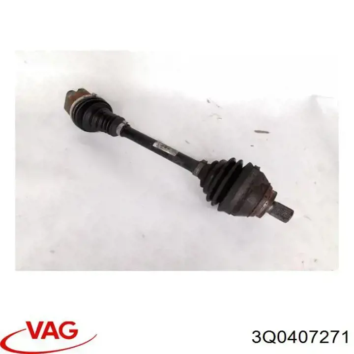 3Q0407271 VAG Привід лівий