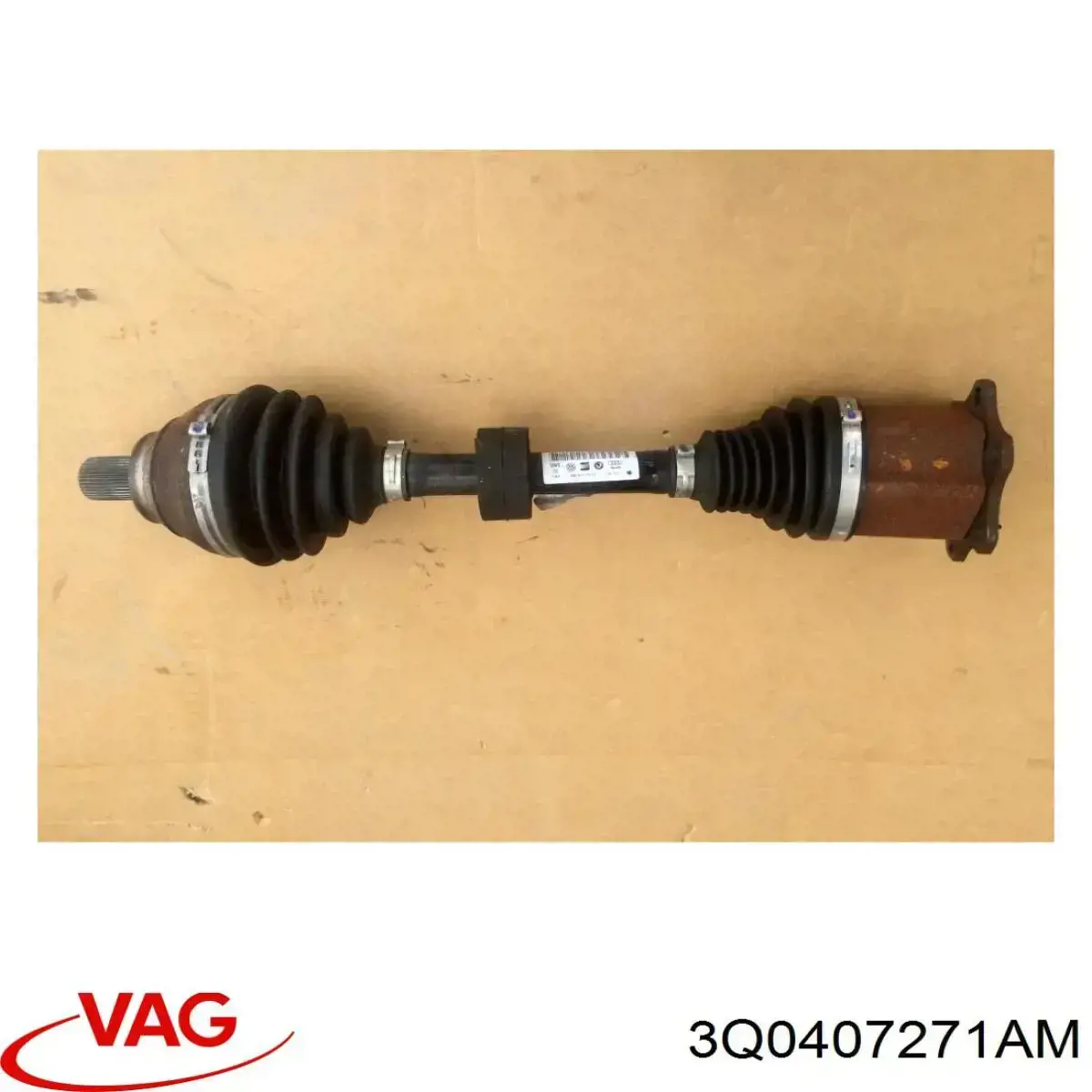 Привід передній лівий VAG 3Q0407271AM ціна, від 5750 UAH