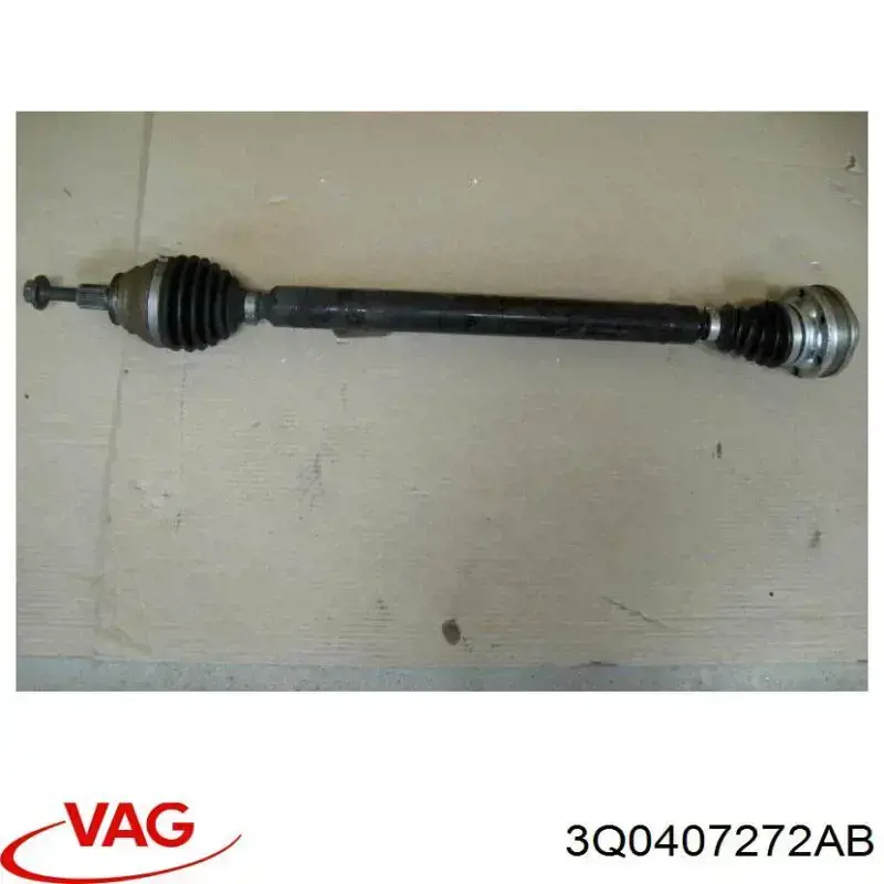 Піввісь передня, права VAG 3Q0407272AB ціна, від 88.69 USD
