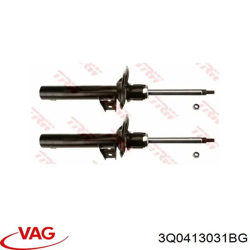 Стойка амортизатора передняя VAG 3Q0413031BG ціна, від 90.64 USD
