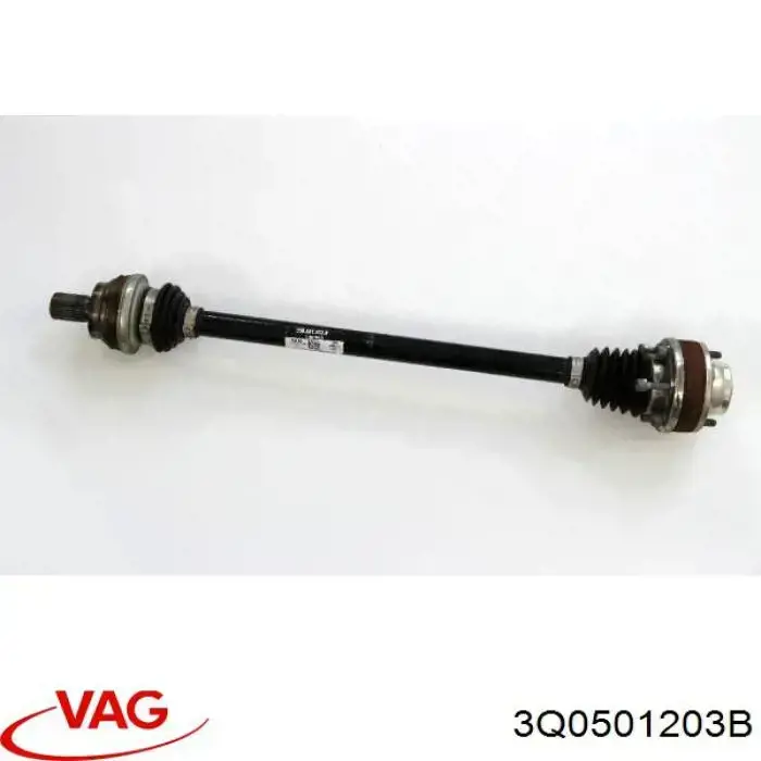 Піввісь задня, ліва VAG 3Q0501203B ціна, від 25.40 USD