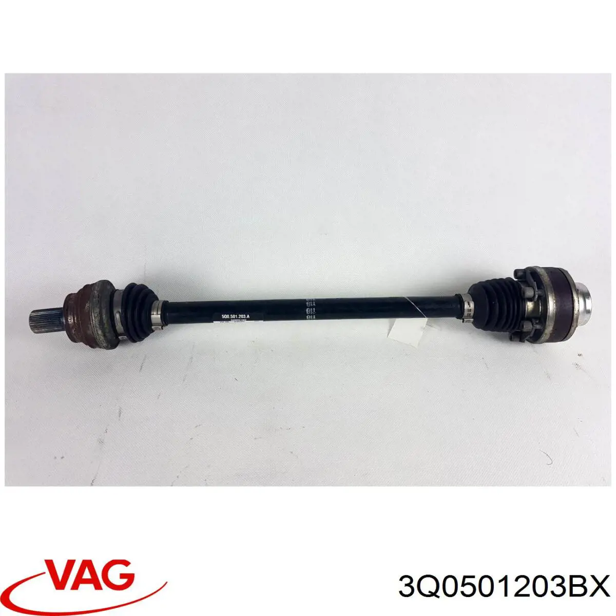 Піввісь задня, ліва VAG 3Q0501203BX ціна, від 25.33 USD
