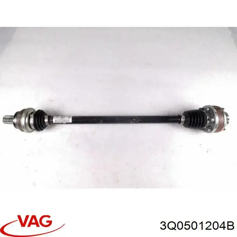 3Q0501204B VAG Піввісь задня, права