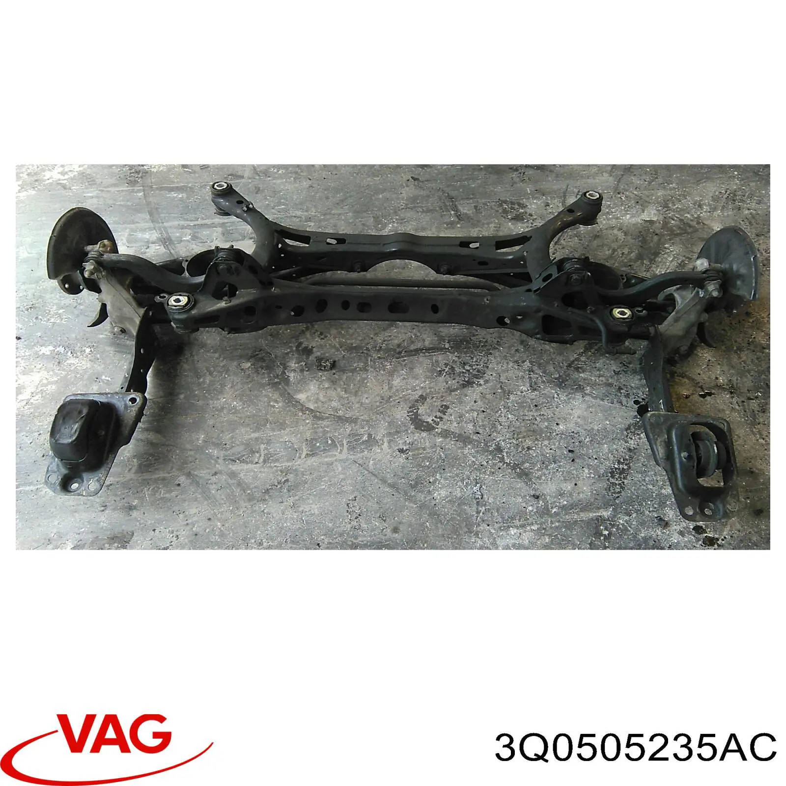 Балка задньої підвіски поперечна VAG 3Q0505235AH ціна, від 102.78 USD