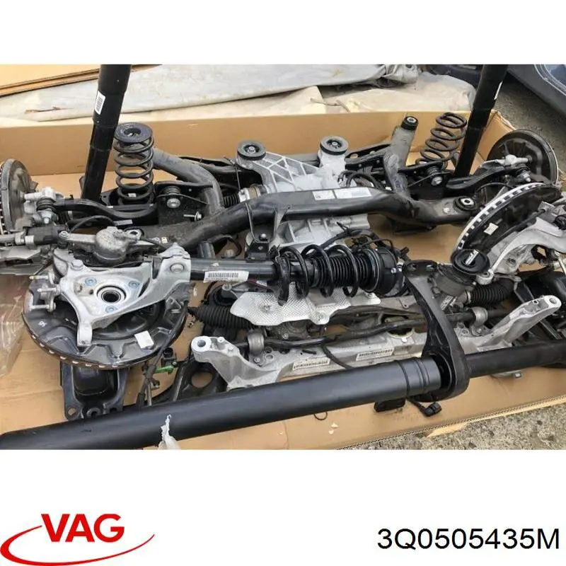 Кулак поворотний лівий VAG 3Q0505435M ціна, від 152.00 USD