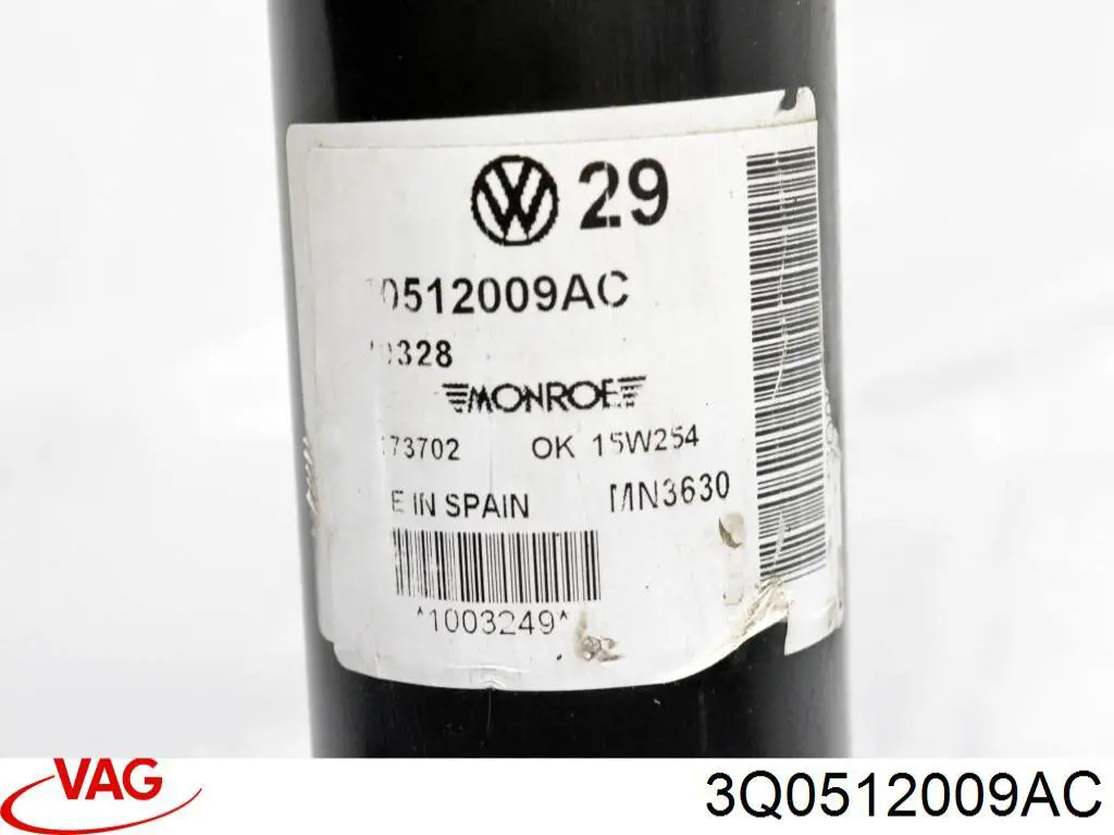  VAG 3Q0512009AC ціна, від 126.98 USD