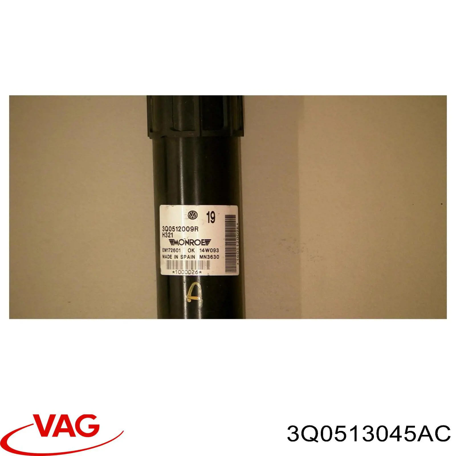 3Q0513045AC VAG Амортизатори задні