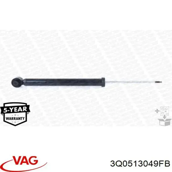 3Q0513049FB VAG Амортизатори задні