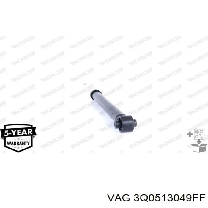 Купити 3Q0513049FF VAG Стійка амортизатора задня