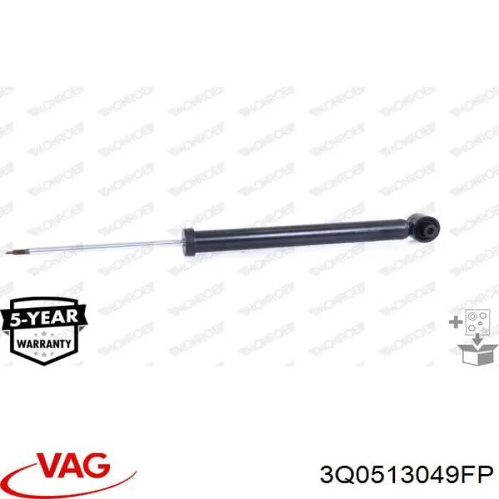 Купити 3Q0513049FP VAG Стійка амортизатора задня
