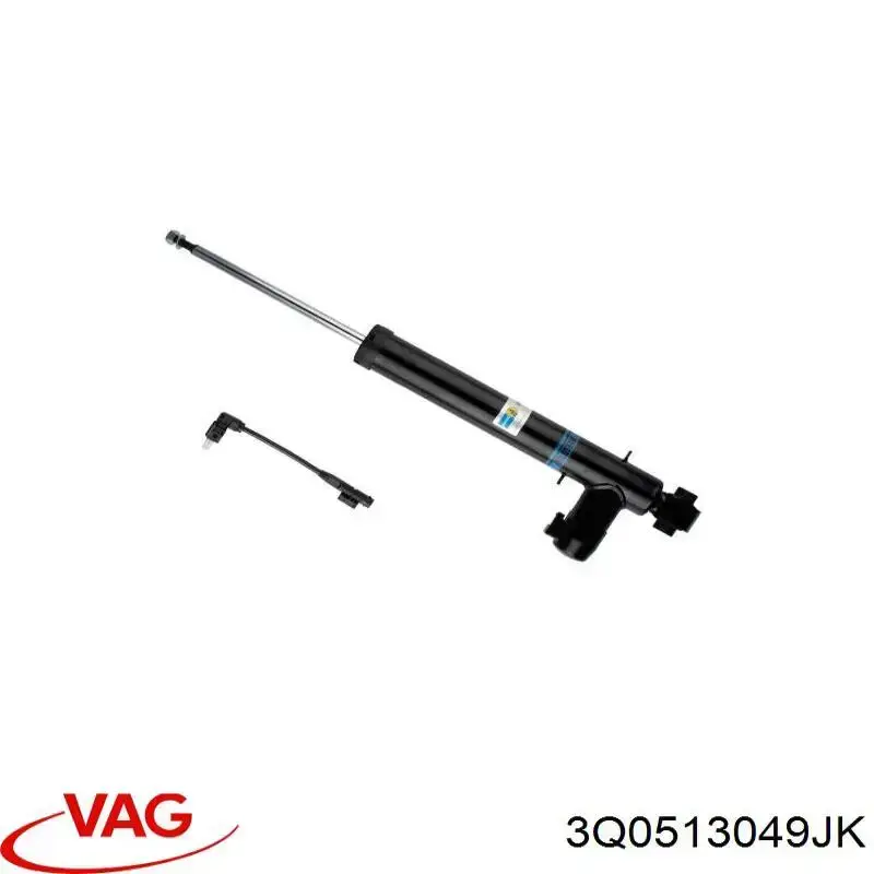 Купити 3Q0513049JK VAG Стійка амортизатора задня