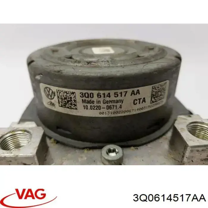 Блоки ABS VAG 3Q0614517FBEF