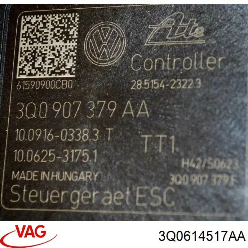 Купити 3Q0614517FBEF VAG Гідроблок АБС