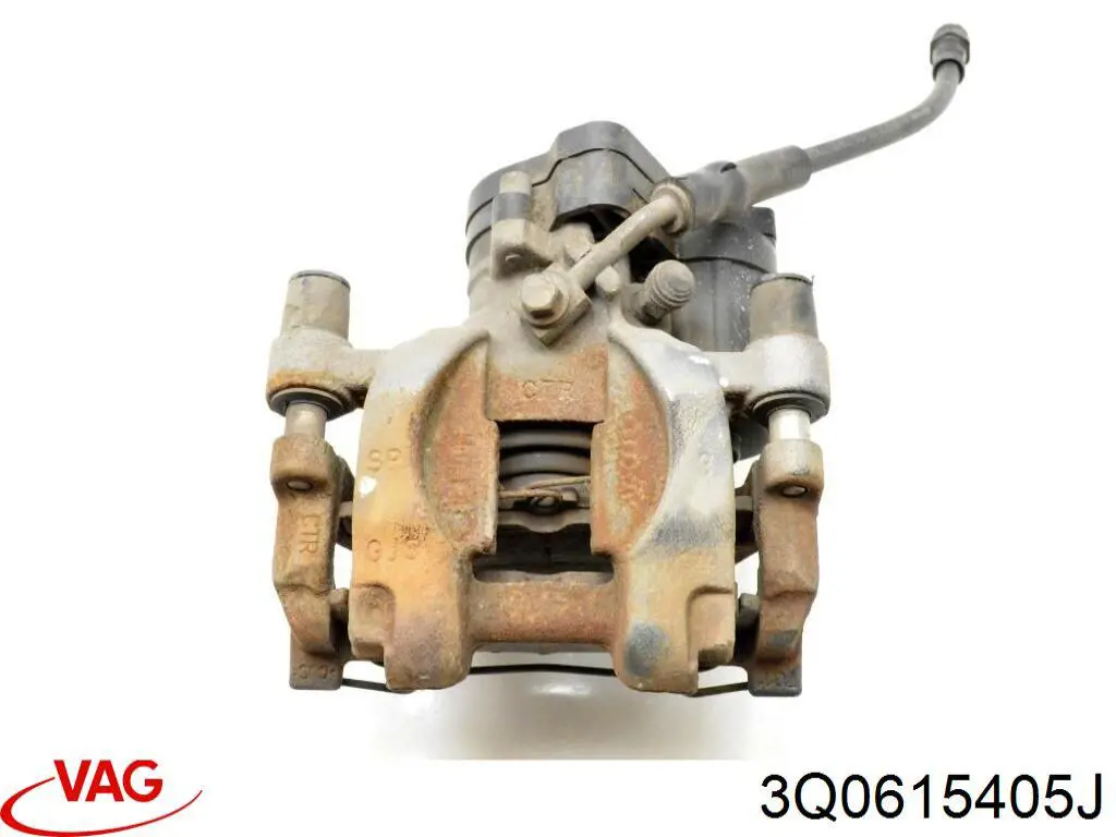 Купити 3Q0615405M VAG Супорт задній лівий