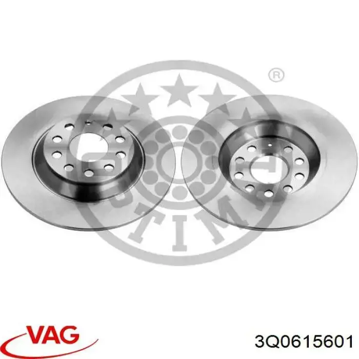 Гальмівні диски 3Q0615601 VAG
