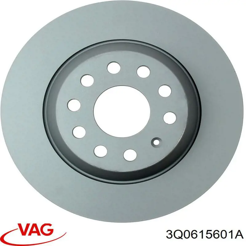 3Q0615601A VAG диск гальмівний задній