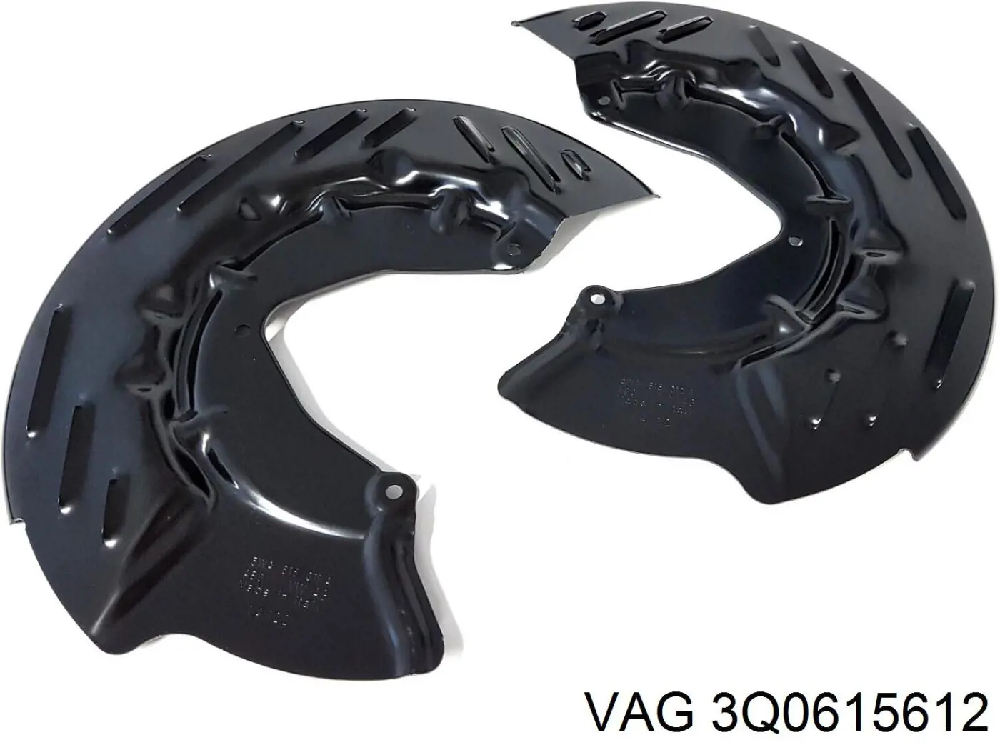 Захист гальмівного диска заднього, правого 3Q0615612 VAG