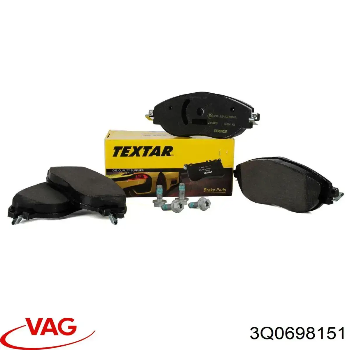 Гальмівні колодки VAG 3Q0698151 ціна, від 47.81 USD