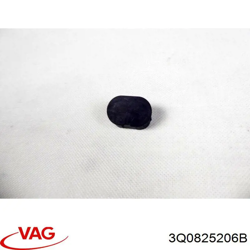 Захист днища, задній лівий 3Q0825206B VAG