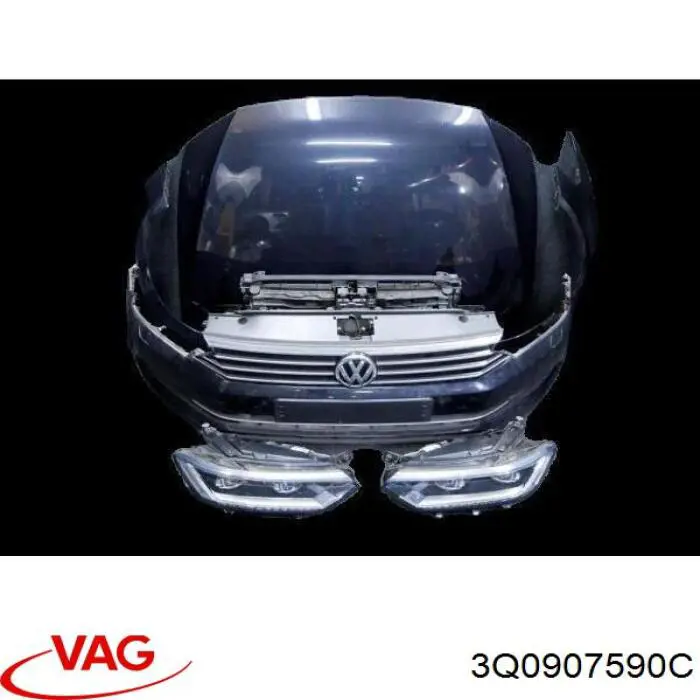 3Q0907590C VAG Датчик контролю мертвої зони, задній
