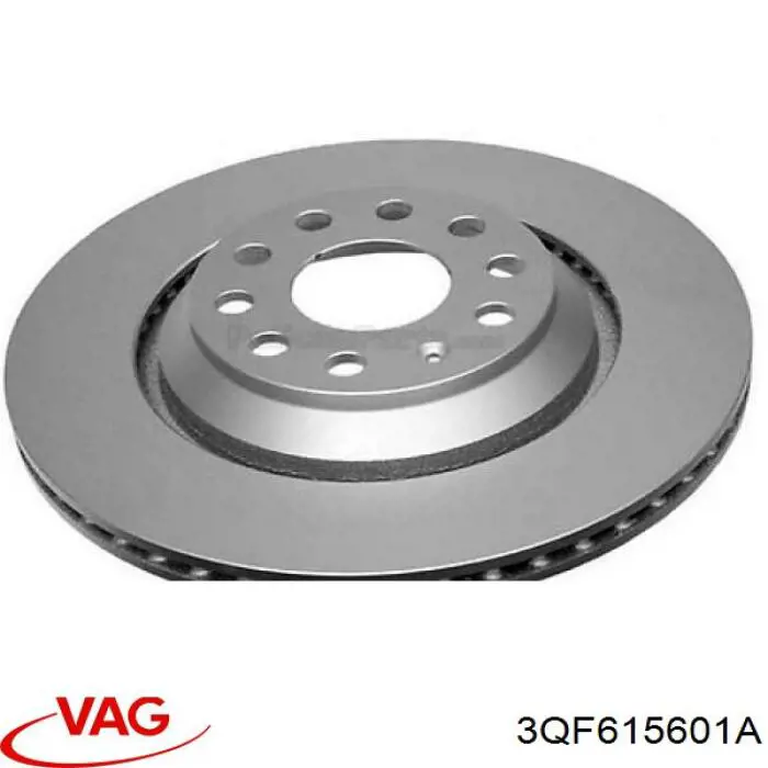 3QF615601A VAG диск гальмівний задній