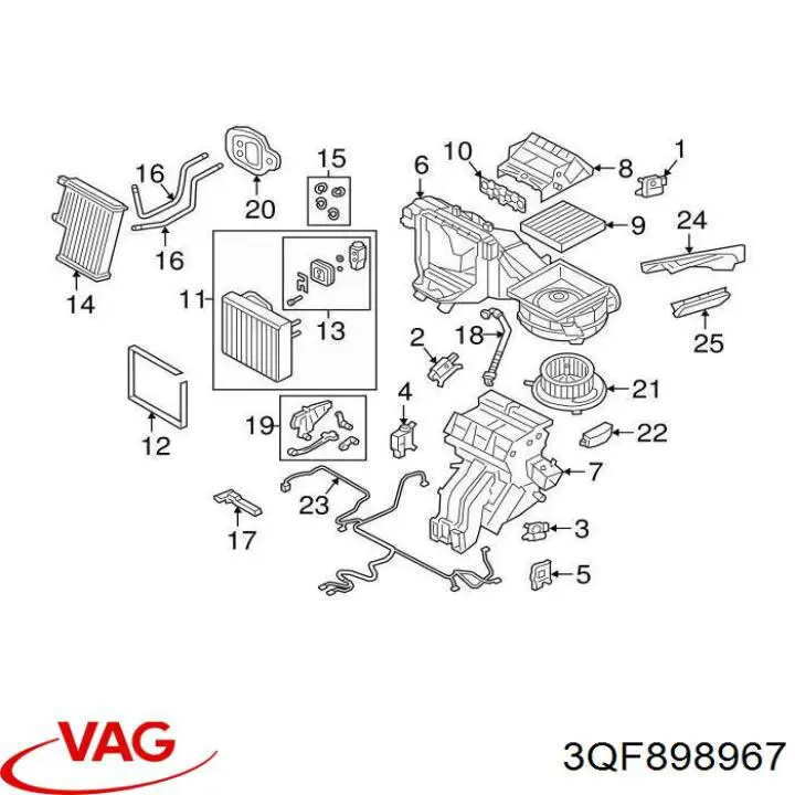 3QF898967 VAG 