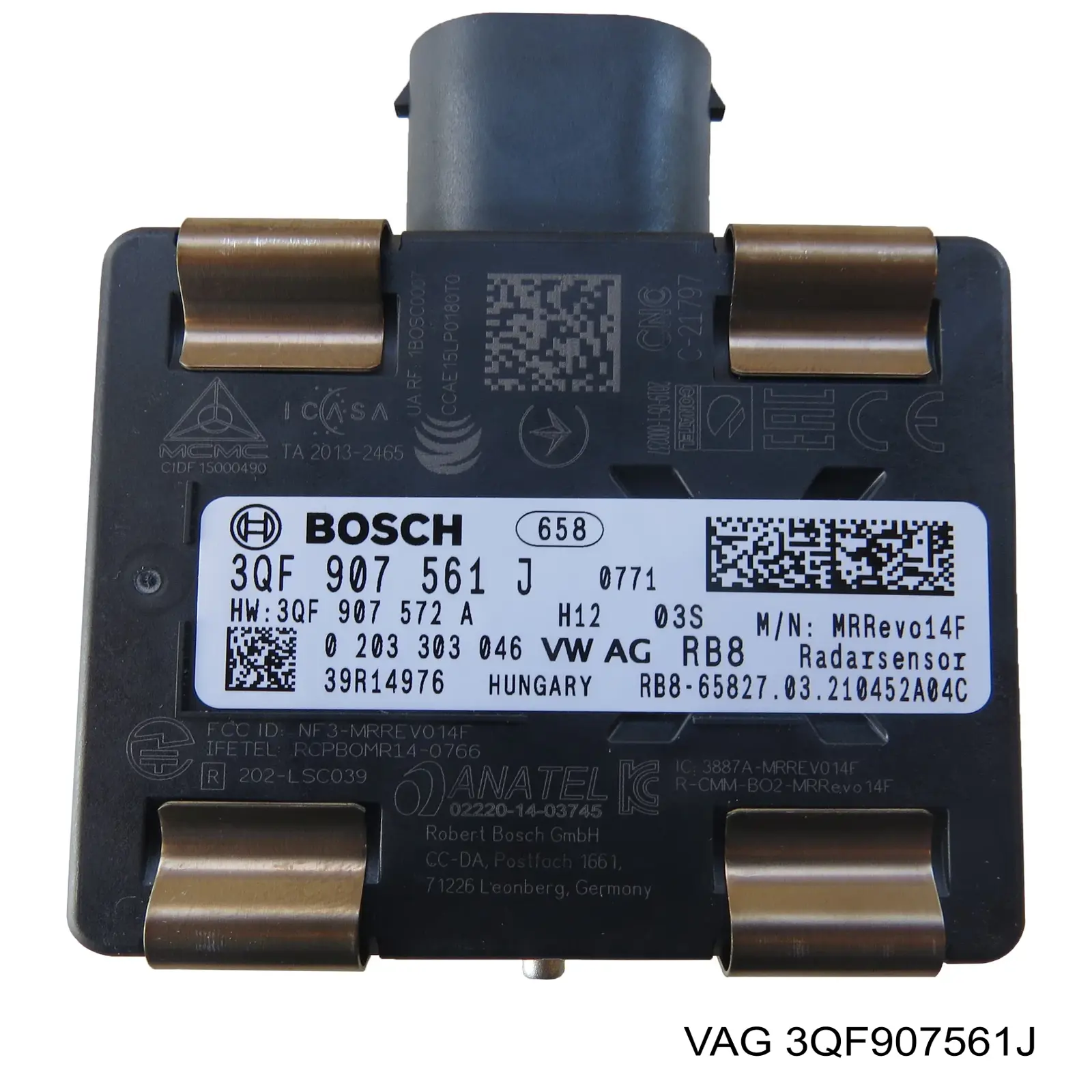 Радарний датчик дистанції VAG 3QF907561J ціна, від 228.05 USD