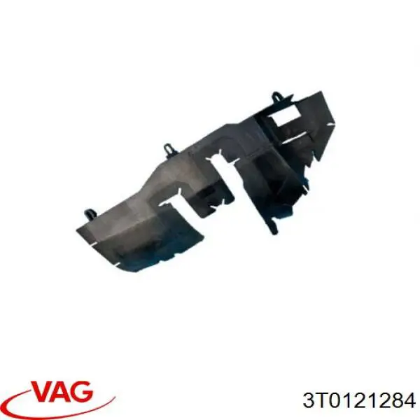 3T0121284 VAG Повітропровід (дефлектор) радіатора, правий