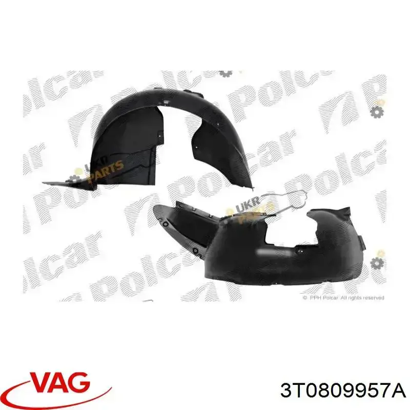 Підкрилок переднього крила, лівий VAG 3T0809957A ціна, від 104.90 USD